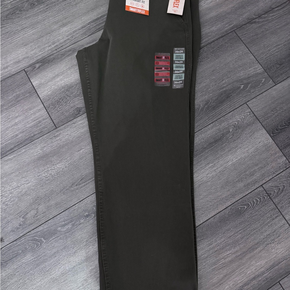Dockers Dark Green Straight Fit Pants